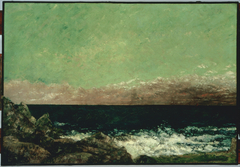 The Mediterranean by Gustave Courbet