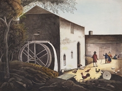 The Mill at Swydd y Funnon by Welsh Primitive