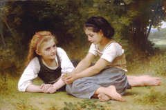 The Nut Gatherers by William-Adolphe Bouguereau