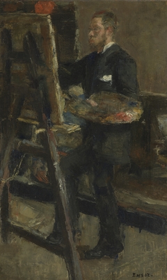 The Painter Alfred William Finch by James Ensor