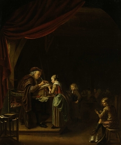 The Schoolmaster by Unknown Artist