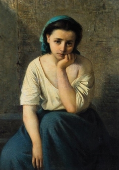 The thoughtful woman by Ignazio Affanni