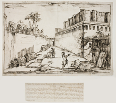 The Tomb of the Istacidi, Pompeii by Giovanni Battista Piranesi