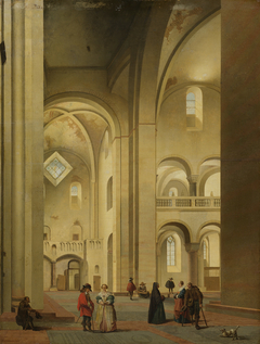 The transept of the Mariakerk in Utrecht, seen from the northeast by Pieter Jansz Saenredam