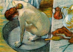 The Tub by Edgar Degas