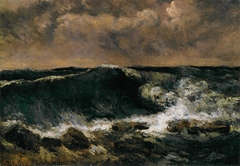 The Wave by Gustave Courbet