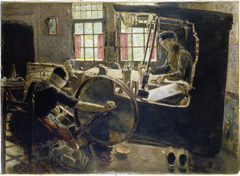 The Weaver by Max Liebermann