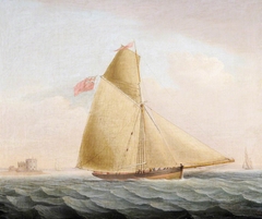 The Yacht 'Pearl' by James Edward Rogers