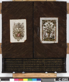 Triptychon, Gedächtnistafel für Mathijs van der Straten by Gillis Mostaert