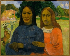 Two Women by Paul Gauguin