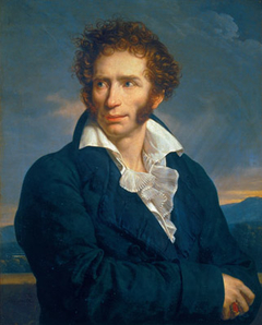 Ugo Foscolo, Italian poet by François-Xavier Fabre