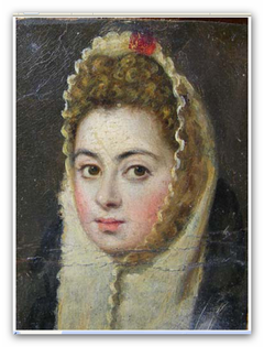 Portrait of a lady by El Greco