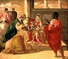 Adoration of the Magi by El Greco