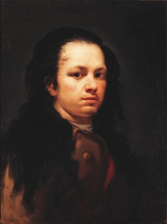 Self-portrait in the Studio by Francisco de Goya