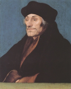 Portrait of Erasmus of Rotterdam by Hans Holbein the Younger