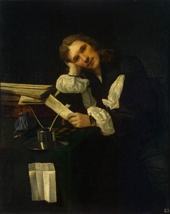 Portrait of a Young Man (Self-Portrait ?) by Michael Sweerts