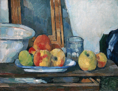 Nature morte au tiroir ouvert by Paul Cézanne