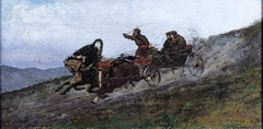 Three of Siberian - In the Urals by Stanisław Witkiewicz