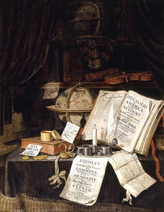 Vanitas Still Life by Evert Collier