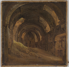 Vaulted Interior by François Marius Granet