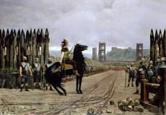 Vercingetorix Surrenders to Caesar by Henri-Paul Motte