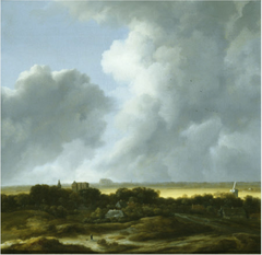 View of Alkmaar (Upton) by Jacob van Ruisdael