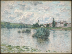 View of the Seine, Lavacourt by Claude Monet