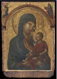 Virgin and Child with Annunciation by Master of Badia a Isola