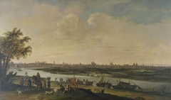 Vue générale de Paris, prise du bas de la colline de Chaillot, Vers 1650 by Anonymous