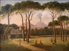 Vue prise aux environs de Naples by Pierre-Athanase Chauvin