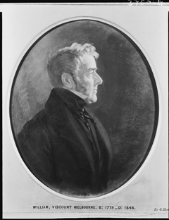 William Lamb, 2nd Viscount Melbourne (1799-1848) by George Hayter