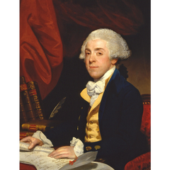 William Temple Franklin painting by Mather Brown