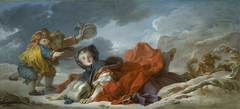 Winter by Jean-Honoré Fragonard