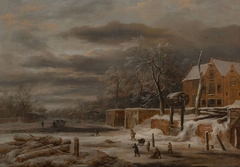 Winter Landscape by Jacob van Ruisdael