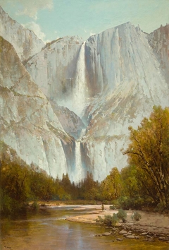 Yosemite Falls by Thomas Hill