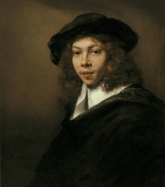 Youth with a Black Cap by Rembrandt