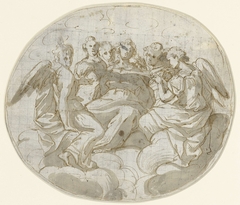 Zingende engelen by Unknown Artist