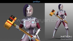 3D Morn Cartoon Character Modeling by Gameyan 3D Animation Studio - Canada by GameYan Studio