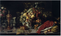 A Banquet Piece by Frans Snyders