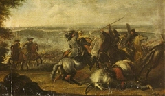 A Battle Scene by Anonymous