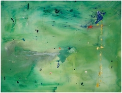 A Green Thought in a Green Shade by Helen Frankenthaler