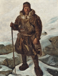 A Lapplander by François-Auguste Biard