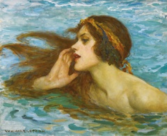 A Little Sea Maiden by William Henry Margetson