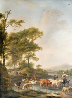 A Pastoral Scene by Balthasar Paul Ommeganck