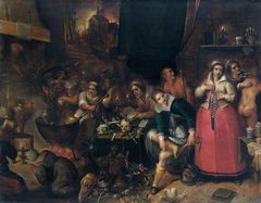 A Witches' Kitchen by Frans Francken the Younger