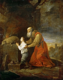 Abraham's Sacrifice by David Teniers the Younger