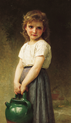 Allant à la fontaine by William-Adolphe Bouguereau