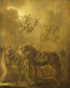 Allegory of the stadholdership of Prince Frederik Hendrik of Orange by Adriaen van de Venne