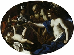 An Allegory with Venus, Mars, Cupid and Time by Guercino