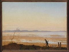 An Evening beside Lake Arresø by Johan Lundbye